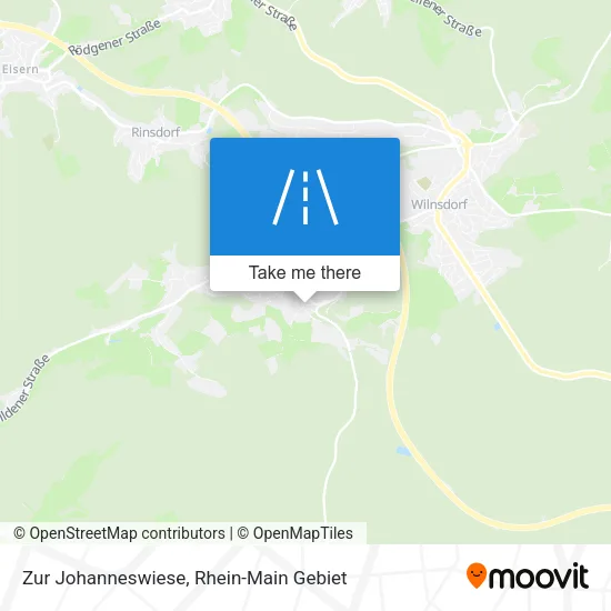 Карта Zur Johanneswiese