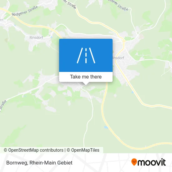 Карта Bornweg