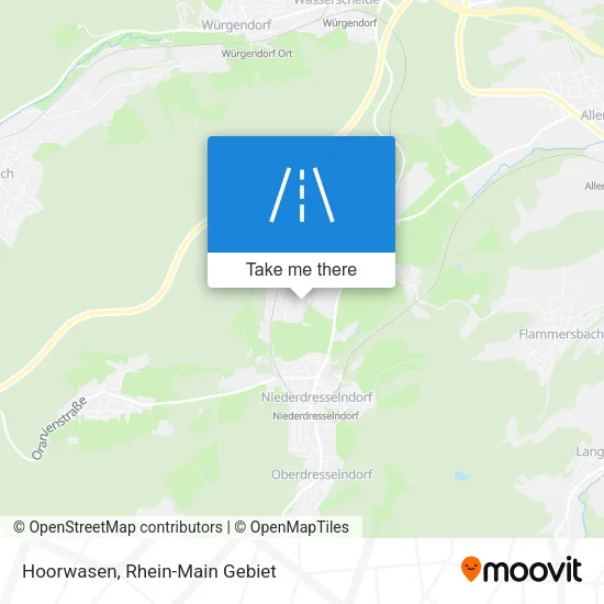 Карта Hoorwasen