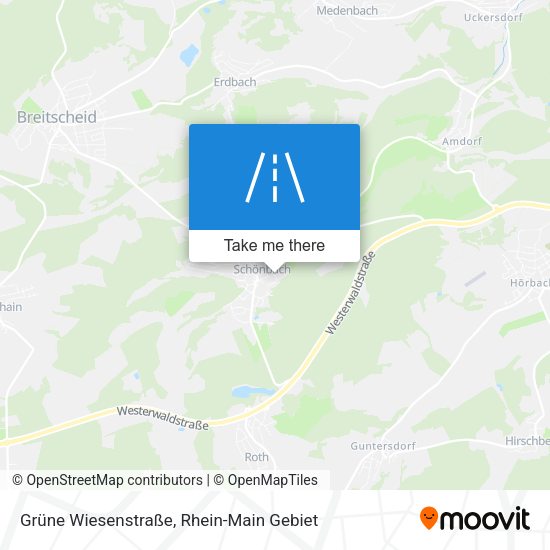 Grüne Wiesenstraße map