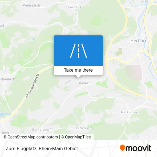 Карта Zum Flugplatz