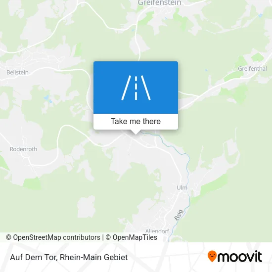 Карта Auf Dem Tor