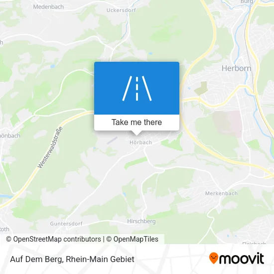 Auf Dem Berg map