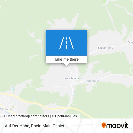 Карта Auf Der Höhe