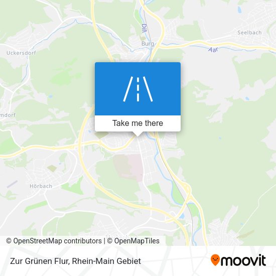 Zur Grünen Flur map