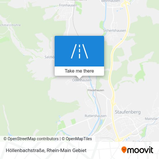 Höllenbachstraße map