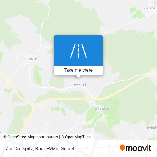 Карта Zur Dreispitz