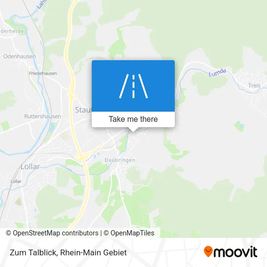 Карта Zum Talblick