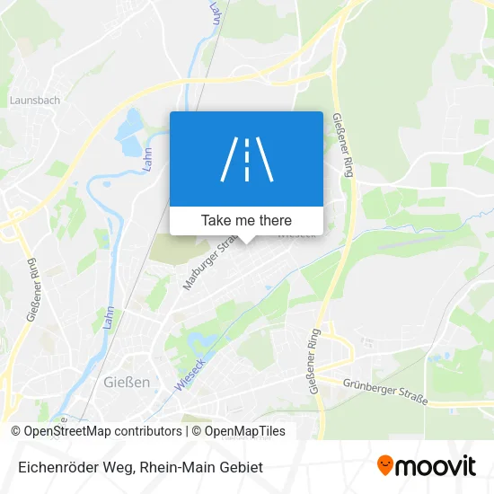 Карта Eichenröder Weg