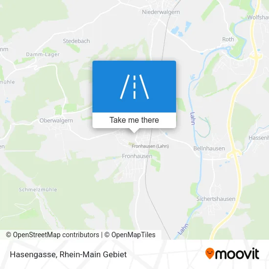 Карта Hasengasse