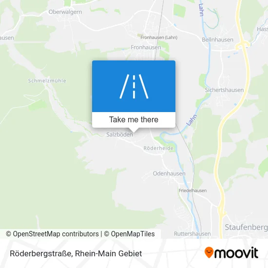 Röderbergstraße map