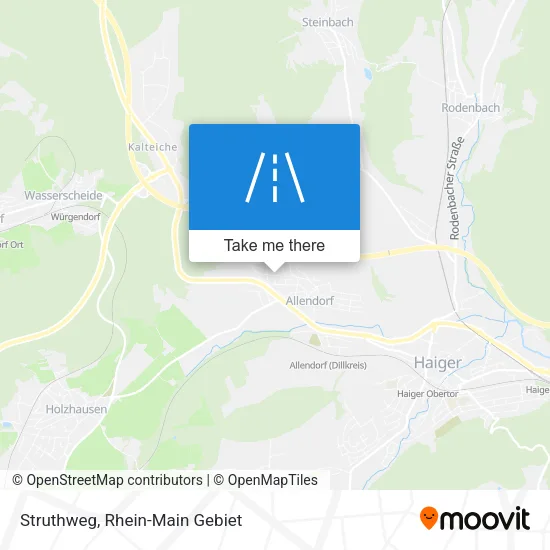 Карта Struthweg