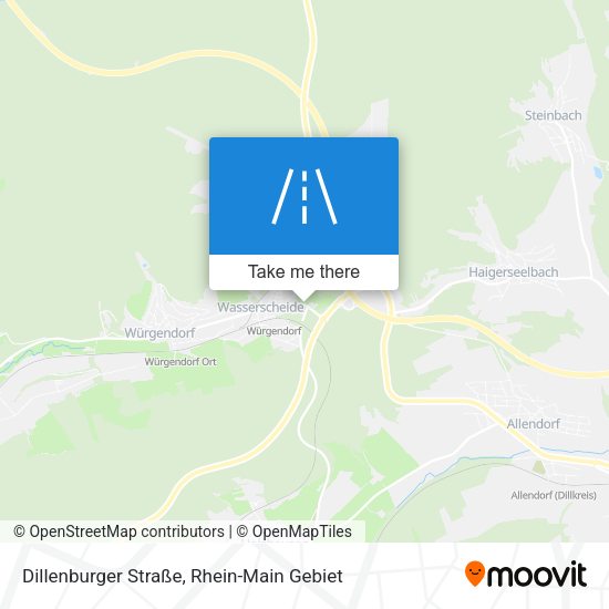 Dillenburger Straße map