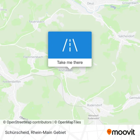 Карта Schürscheid