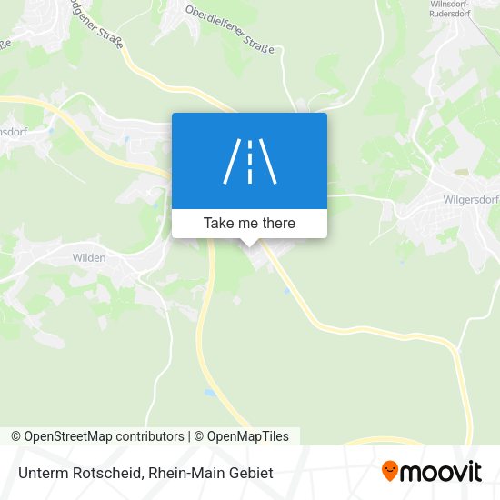Карта Unterm Rotscheid