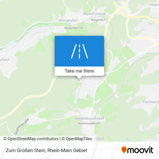 Карта Zum Großen Stein