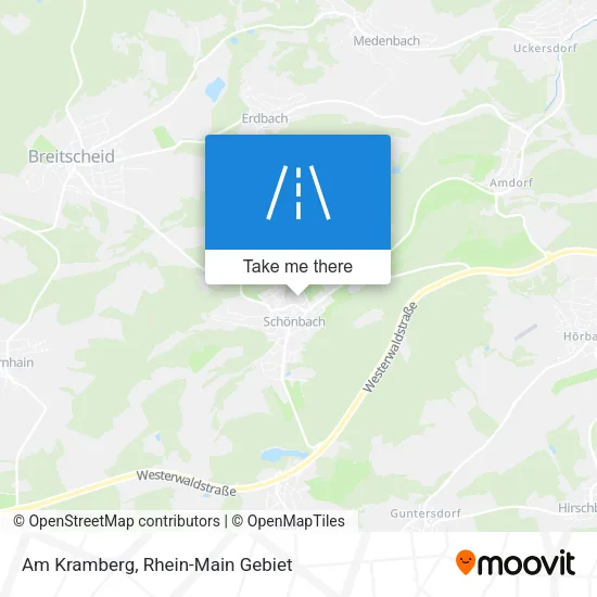 Карта Am Kramberg
