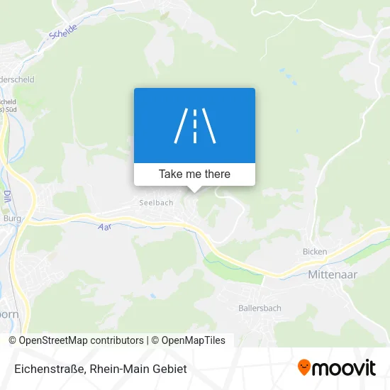 Карта Eichenstraße