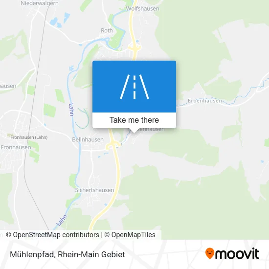 Карта Mühlenpfad