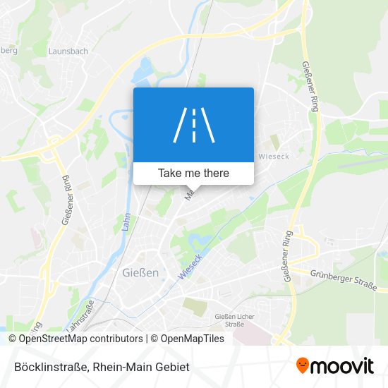 Böcklinstraße map