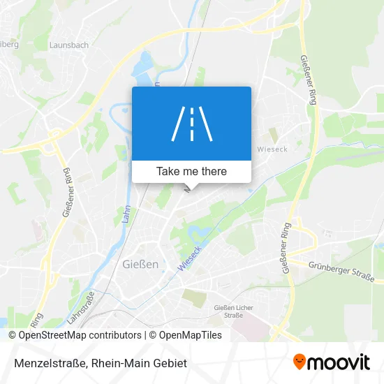 Карта Menzelstraße
