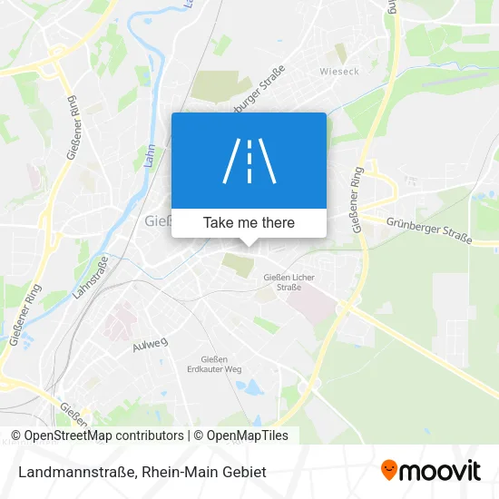 Landmannstraße map