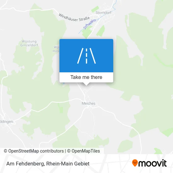Карта Am Fehdenberg
