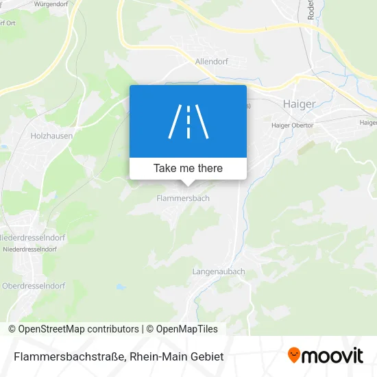 Flammersbachstraße map