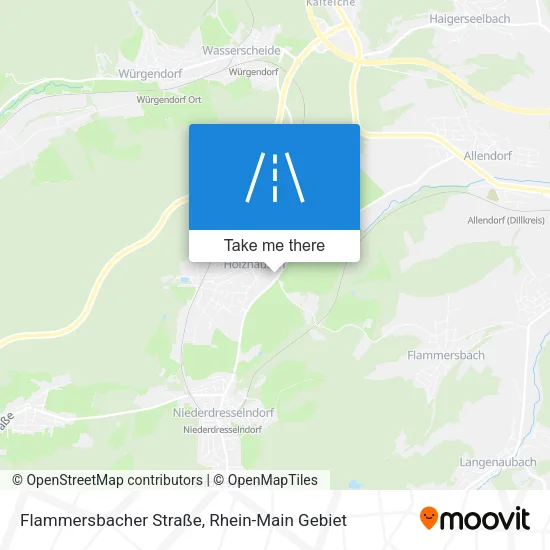 Карта Flammersbacher Straße