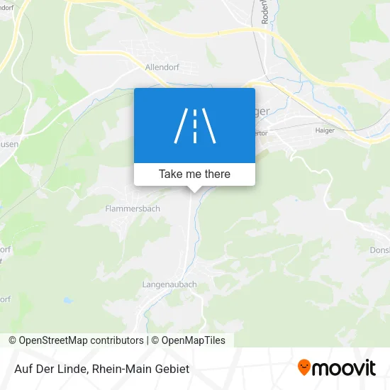 Карта Auf Der Linde