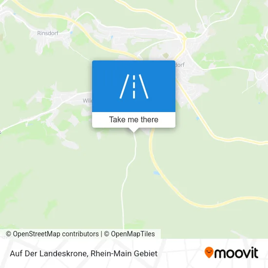 Карта Auf Der Landeskrone