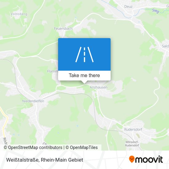 Weißtalstraße map
