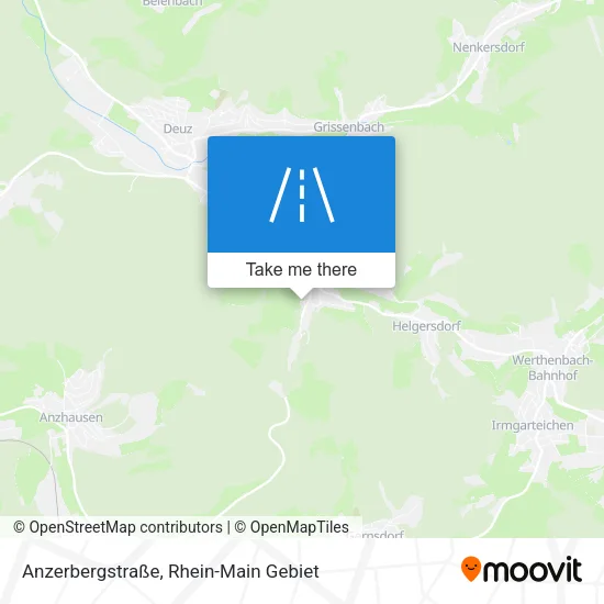 Карта Anzerbergstraße