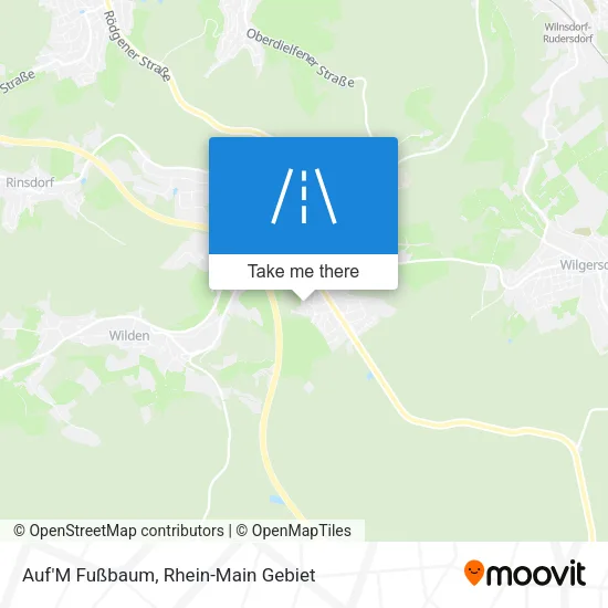 Карта Auf'M Fußbaum