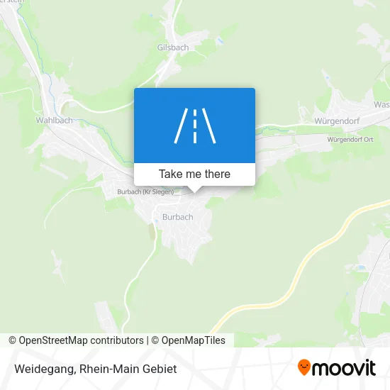 Карта Weidegang