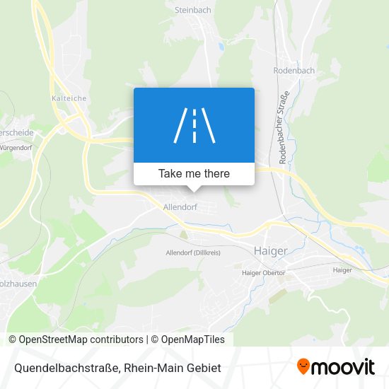 Quendelbachstraße map