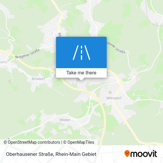 Oberhausener Straße map