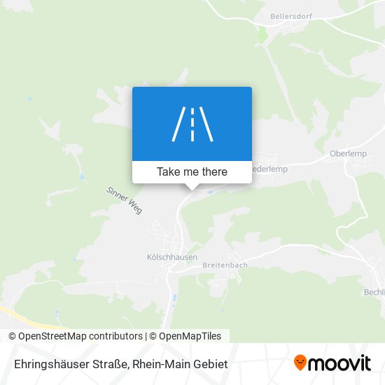Ehringshäuser Straße map