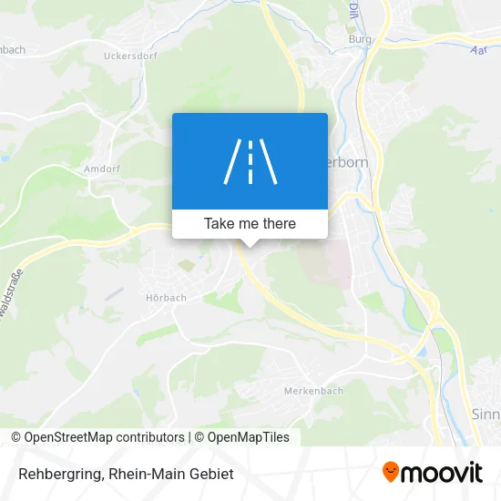Карта Rehbergring