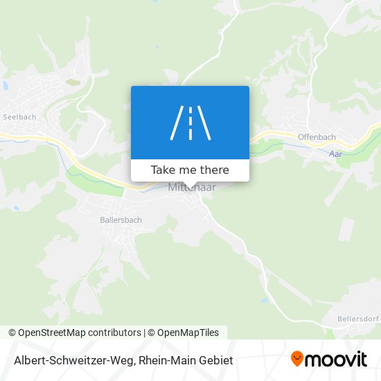Albert-Schweitzer-Weg map