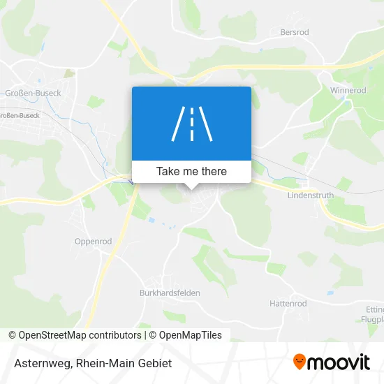 Карта Asternweg