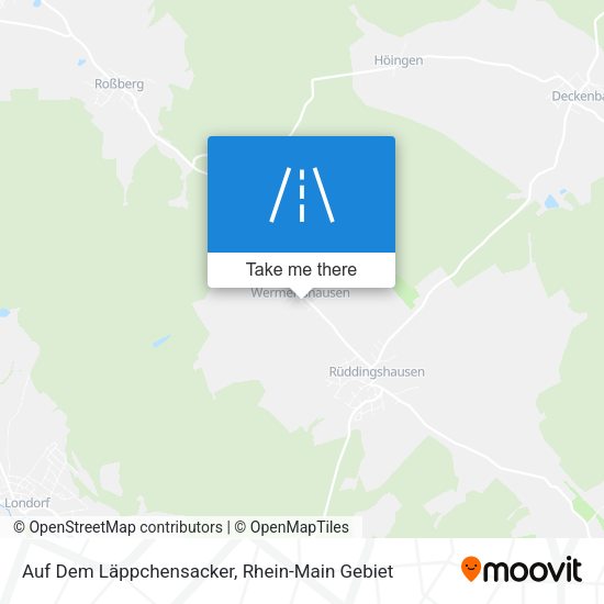 Auf Dem Läppchensacker map