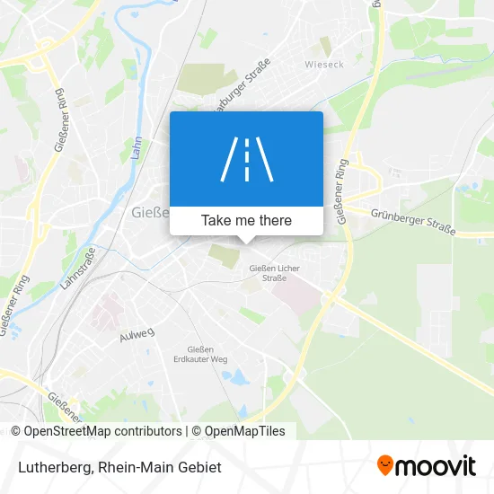 Карта Lutherberg