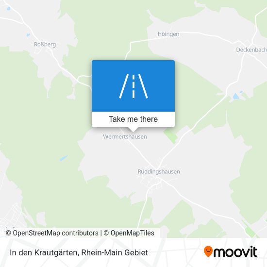 In den Krautgärten map