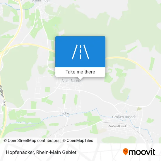 Карта Hopfenacker