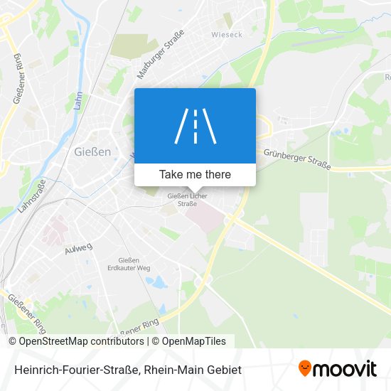 Heinrich-Fourier-Straße map