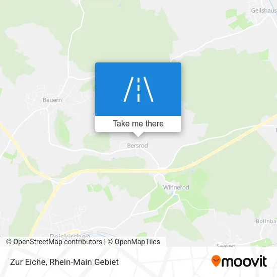 Карта Zur Eiche