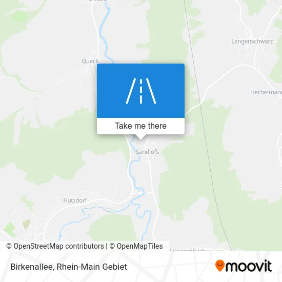 Карта Birkenallee