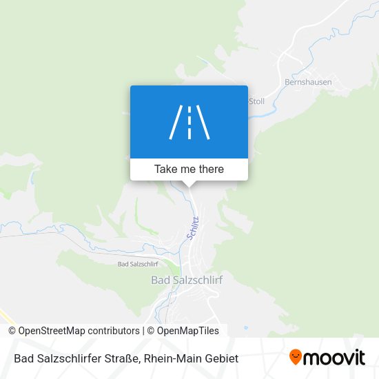 Bad Salzschlirfer Straße map