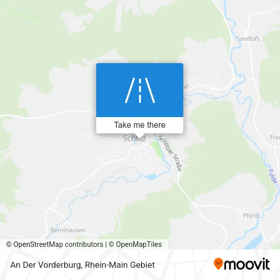 Карта An Der Vorderburg